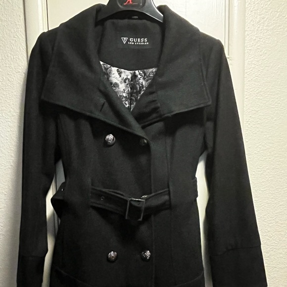 Guess Double Breasted Wool - Picture 2 of 6